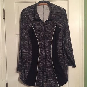 Catherine’s athletic jacket